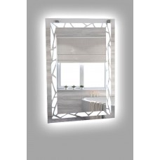 Зеркало А-0 (50 х 70) с Led-подсветкой (2110448)