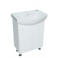 Тумба Bresta з умивальником Runa 60 (Kolo) (2 фасади) біла (234197838)