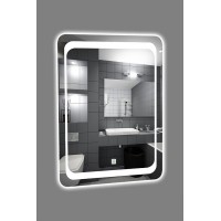 Зеркало Омега с LED- подсветкой (55 х 80) и сенсорным выключателем (2110601)