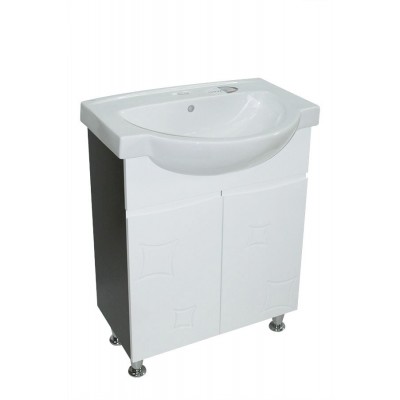 Тумба Космо с умывальником Freja 65 (Kolo) (2 фасада) венге (234197856)