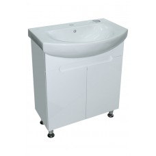 Тумба Boston с умывальником Runa 70 (Kolo) (2 фасада) белая (234197841)