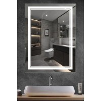 Зеркало Tedo с LED- подсветкой и сенсорной кнопкой (600 х 800) (2110718)