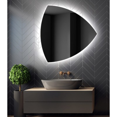 Зеркало Metz с LED- подсветкой (700 х 700) (2110700)