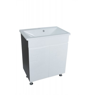 Тумба Космо з умивальником Bianco 70 (2 фасади) венге (234197889)