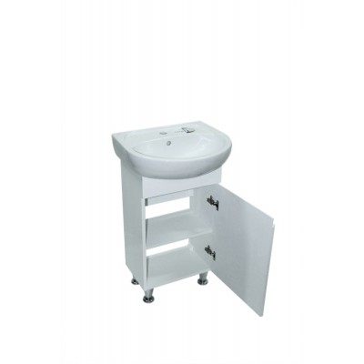 Тумба Ronda з умивальником Solo 50 (Kolo) (1 фасад) біла (234197895)