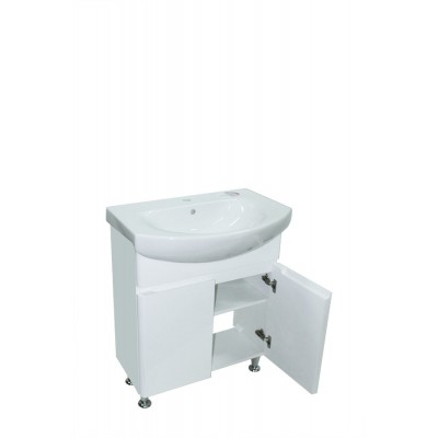 Тумба Bianco з умивальником Runa 60 (Kolo) (2 фасади) біла (234197917)