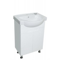 Тумба Коста з умивальником Freja 55 (Kolo) (2 фасади) біла (234197866)