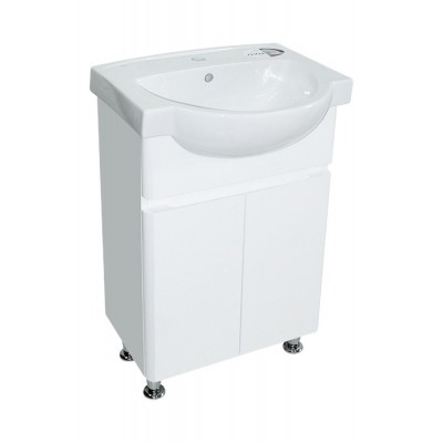 Тумба Bianco з умивальником Freja 65 (Kolo) (2 фасади) біла (234197915)