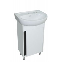 Тумба Терра з умивальником Solo 50 (Kolo) (1 фасад) біла (234197898)