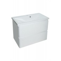 Тумба Bianco консольна з умивальником Bianco 70 (2 шухл.) біла (234197814)