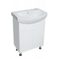 Тумба Коста з умивальником Runa 70 (Kolo) (2 фасади) біла (234197864)