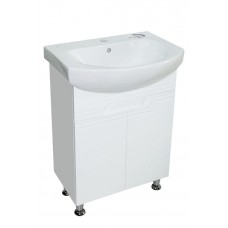 Тумба Коста з умивальником Runa 60 (Kolo) (2 фасади) біла (234197863)