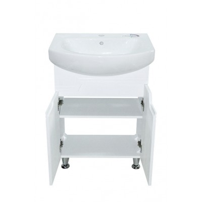 Тумба Коста з умивальником Runa 70 (Kolo) (2 фасади) біла (234197864)