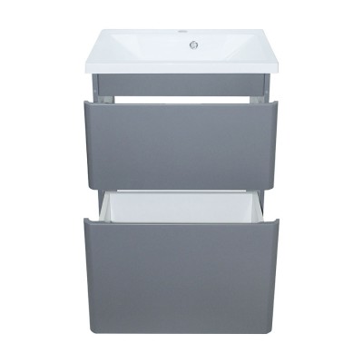 Тумба Bianco с умывальником Bianco 50 ( 2 ящика) бетон (234197824)