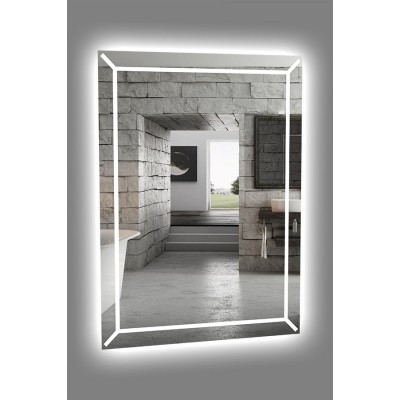 Зеркало А-11 (60 х 80) с Led-подсветкой (2110442)