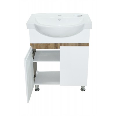 Тумба Альта з умивальником Freja 65 (KOLO) (2 фасади) дуб (234197869)