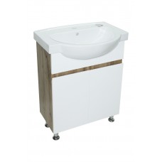 Тумба Альта з умивальником Freja 65 (KOLO) (2 фасади) дуб (234197869)