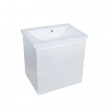 Тумба Bianco консольная с умывальником Bianco 50 ( 2 ящика) белая (234197800)