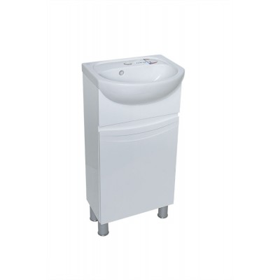 Тумба Валенсія з умивальником Solo 40 (Kolo) (1 фасад) біла (234197901)