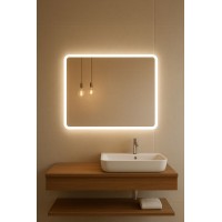 Зеркало Porto с LED- подсветкой (500 х 800) (2110781)