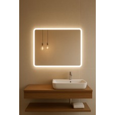 Зеркало Porto с LED- подсветкой (40 х 60) (2110610)