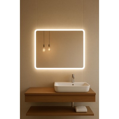 Зеркало Porto с LED- подсветкой (500 х 800) (2110781)