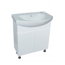 Тумба Космо з умивальником Runa 70 (Kolo) (2 фасади) біла (234197855)