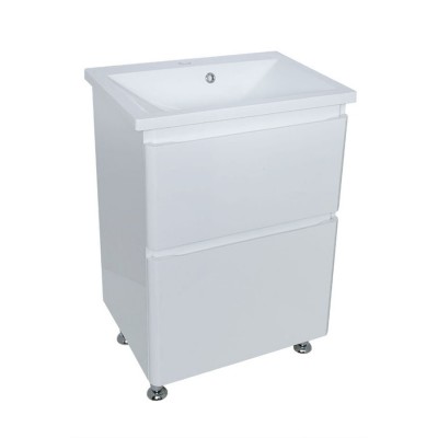 Тумба Bianco с умывальником Bianco 60 ( 2 ящика) белая (234197806)