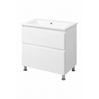 Тумба Bianco з умивальником Bianco 70 (2 шухл.) біла (2341978022)