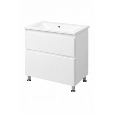 Тумба Bianco з умивальником Bianco 70 (2 шухл.) біла (2341978022)